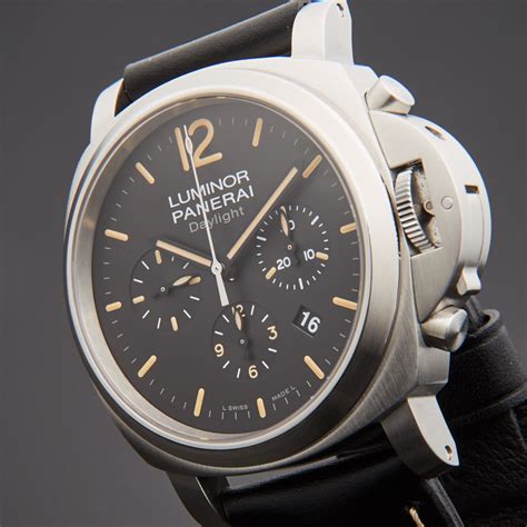 panerai luminor daylight for sale|panerai luminor chrono daylight.